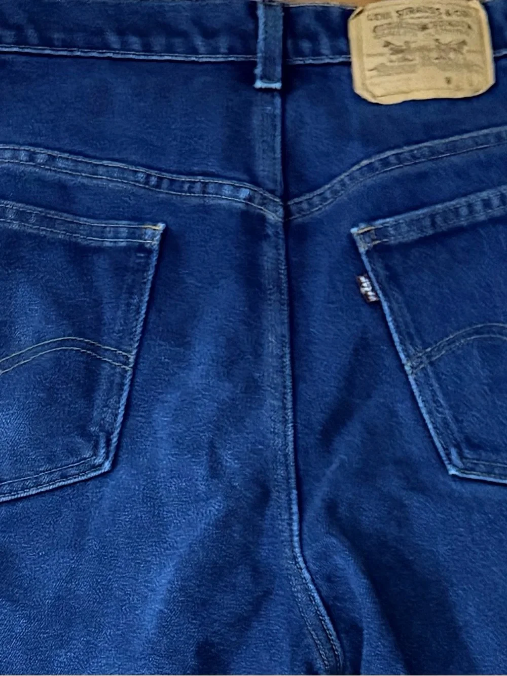 Vintage Levi’s 509 2017 Dark Denim Jeans Red Tab Men’s 42x30.5 Made in USA 80’s